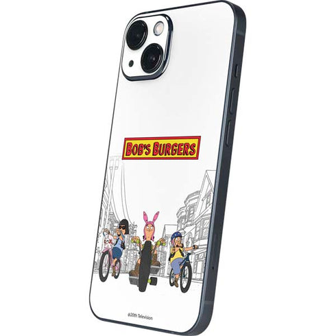 Bobs Burgers Bike Squad iPhone 15 Plus Skin