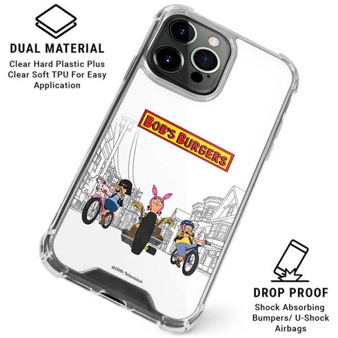 Bobs Burgers Bike Squad iPhone 15 Pro Clear Case