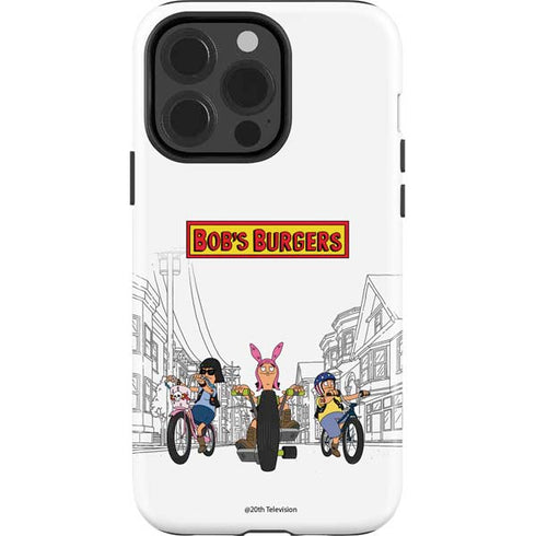 Bobs Burgers Bike Squad iPhone 15 Pro Impact Case