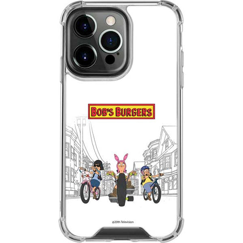 Bobs Burgers Bike Squad iPhone 15 Pro Max Clear Case