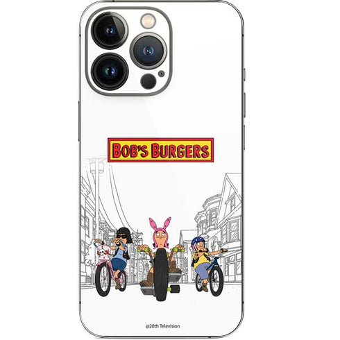 Bobs Burgers Bike Squad iPhone 15 Pro Skin