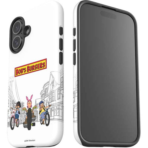Bobs Burgers Bike Squad iPhone 16 Impact Case