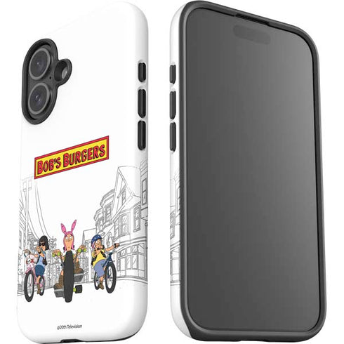 Bobs Burgers Bike Squad iPhone 16 Plus Impact Case