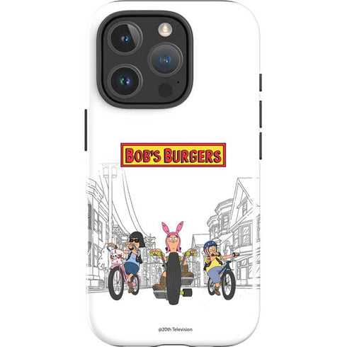 Bobs Burgers Bike Squad iPhone 16 Pro Impact Case