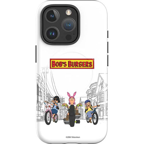 Bobs Burgers Bike Squad iPhone 16 Pro Magsafe Impact Case