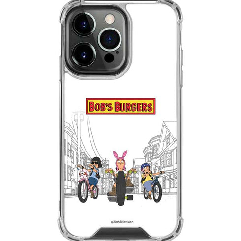 Bobs Burgers Bike Squad iPhone 16 Pro Max Clear Case