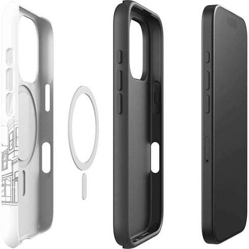 Bobs Burgers Bike Squad iPhone 16 Pro Max Magsafe Impact Case