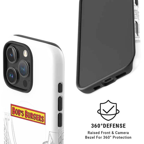 Bobs Burgers Bike Squad iPhone 16 Pro Max Magsafe Impact Case
