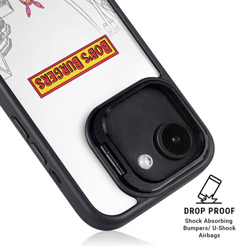 Bobs Burgers Bike Squad iPhone 16e Kickstand Case