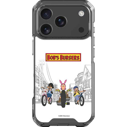 Bobs Burgers Bike Squad iPhone 18 Pro Clear Case