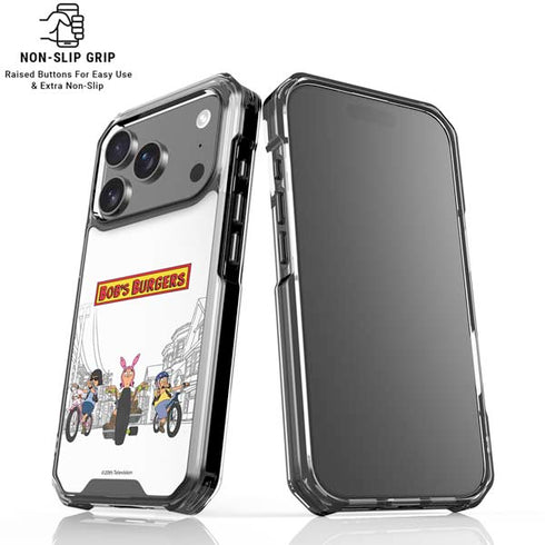 Bobs Burgers Bike Squad iPhone 18 Pro Clear Case
