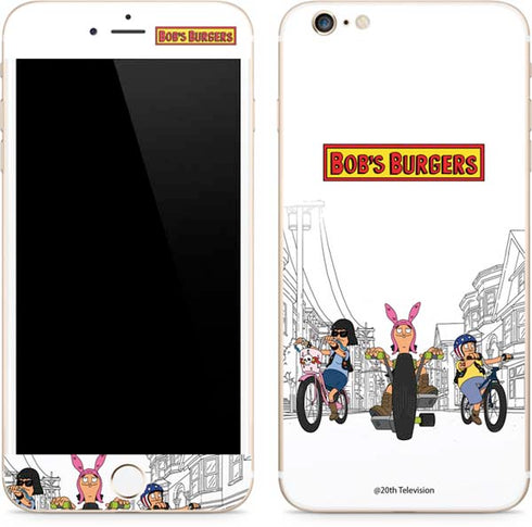 Bobs Burgers Bike Squad iPhone 6/6s Plus Skin