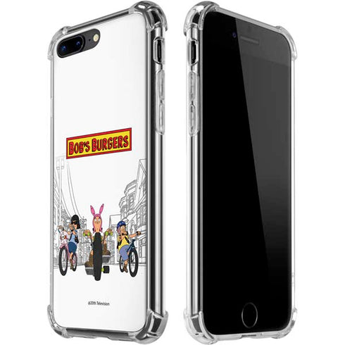 Bobs Burgers Bike Squad iPhone 7/8 Plus Clear Case