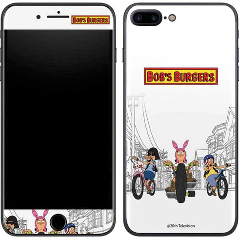 Bobs Burgers Bike Squad iPhone 7 Plus Skin
