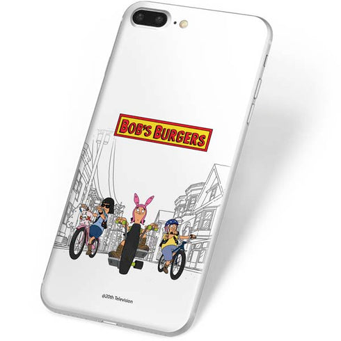 Bobs Burgers Bike Squad iPhone 8 Plus Skin