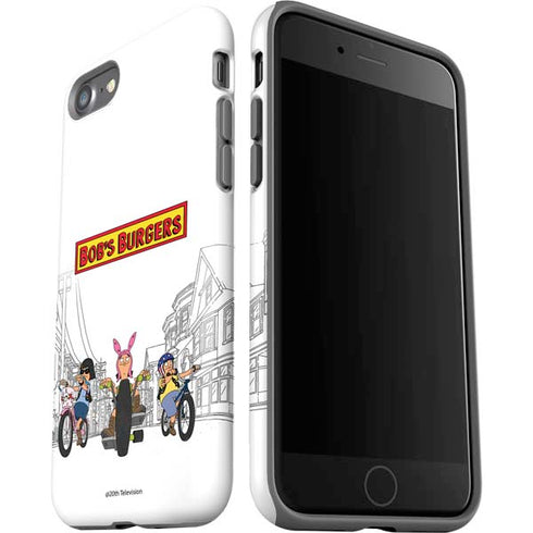 Bobs Burgers Bike Squad iPhone SE (2nd & 3rd Gen) Pro Case