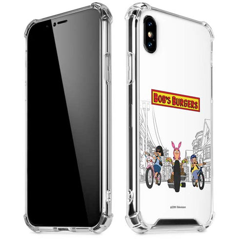 Bobs Burgers Bike Squad iPhone X/XS Clear Case