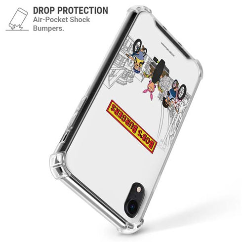 Bobs Burgers Bike Squad iPhone XR Clear Case