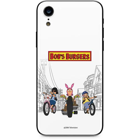 Bobs Burgers Bike Squad iPhone XR Skin