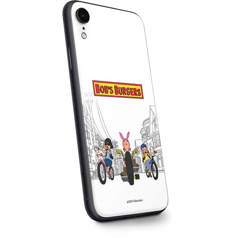 Bobs Burgers Bike Squad iPhone XR Skin