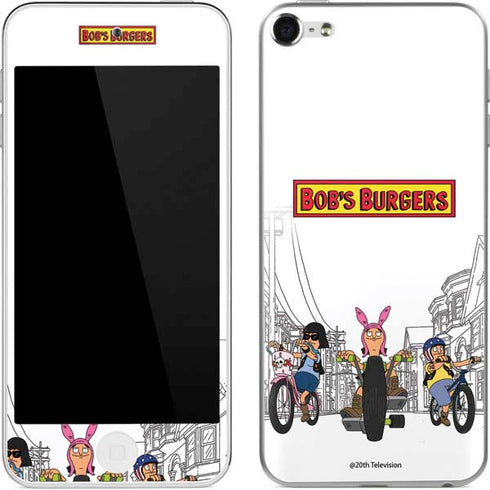 Bobs Burgers Bike Squad Apple iPod Skin