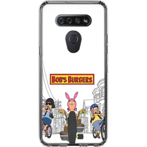 Bobs Burgers Bike Squad LG K51/Q51 Clear Case