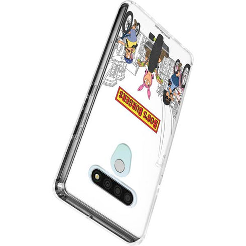 Bobs Burgers Bike Squad LG Stylo 6 Clear Case