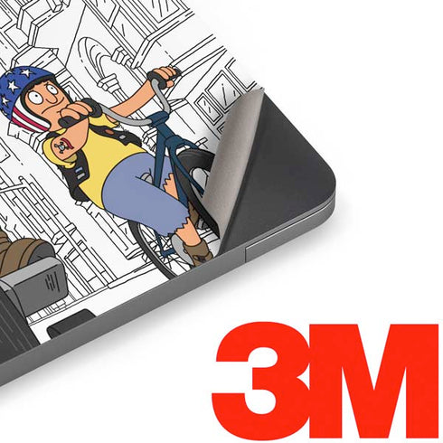 Bobs Burgers Bike Squad Apple MacBook Air Skin