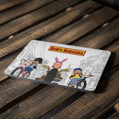 Bobs Burgers Bike Squad Apple MacBook Air Skin