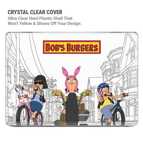 Bobs Burgers Bike Squad MacBook Air 15in (2023-2025) Case plus Skin