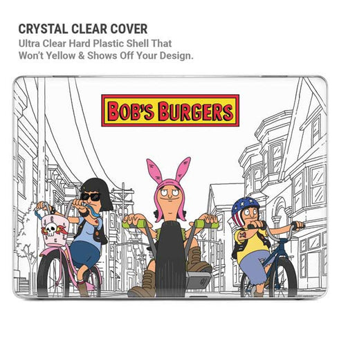 Bobs Burgers Bike Squad MacBook Pro 15in (2016-19) Case plus Skin