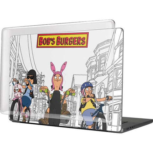 Bobs Burgers Bike Squad MacBook Pro 16in (2021-25) Case plus Skin