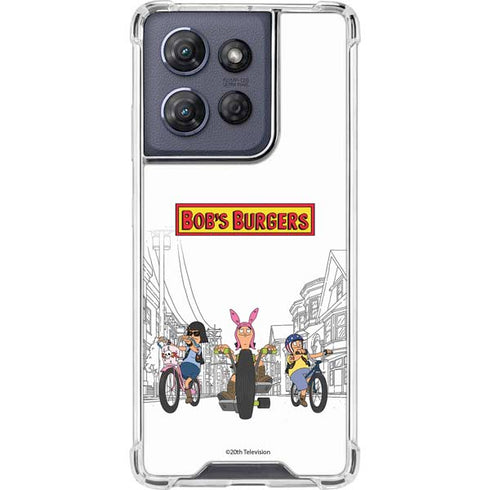 Bobs Burgers Bike Squad Moto G Play 5G (2025) Clear Case