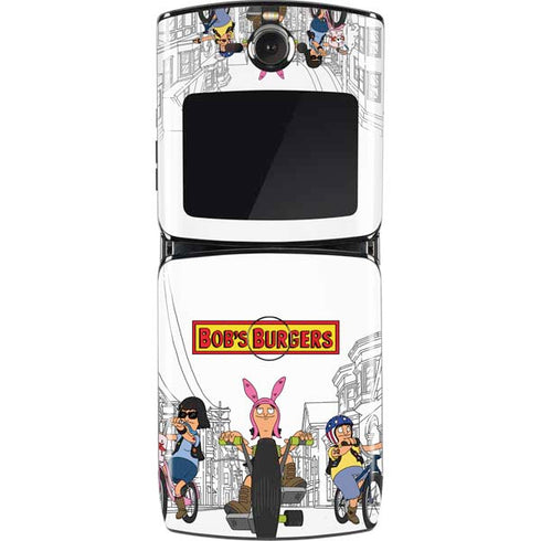 Bobs Burgers Bike Squad Motorola RAZR Skin