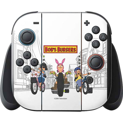 Bobs Burgers Bike Squad Nintendo Switch 2 (2025) with Joy-Con Skin