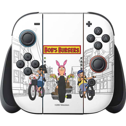Bobs Burgers Bike Squad Nintendo Switch 2 (2025) Joy-Con Controller Skin