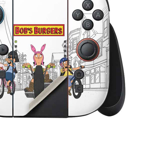 Bobs Burgers Bike Squad Nintendo Switch 2 (2025) Joy-Con Controller Skin