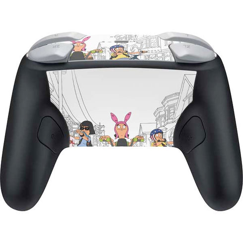 Bobs Burgers Bike Squad Nintendo Switch 2 (2025) Pro Controller Skin