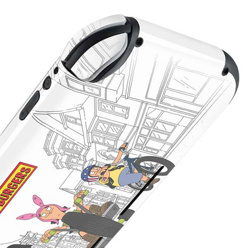 Bobs Burgers Bike Squad Nintendo Switch Lite Skin