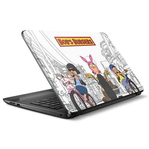 Bobs Burgers Bike Squad HP Notebook Skin