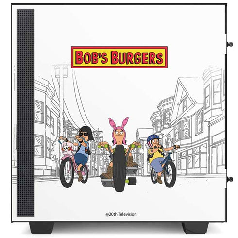 Bobs Burgers Bike Squad NZXT H510 Compact ATX Mid-Tower Case Skin