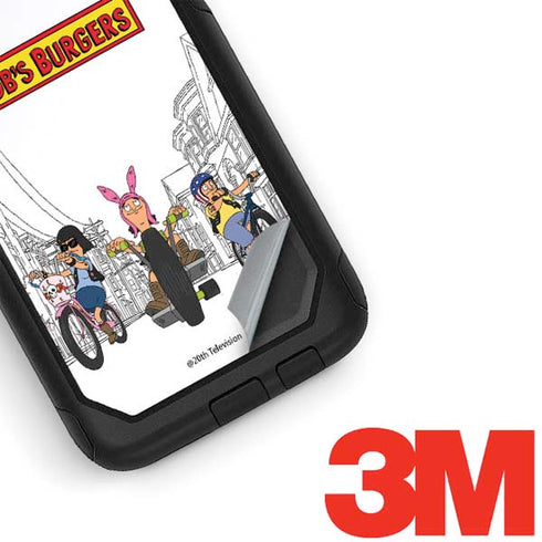 Bobs Burgers Bike Squad Otterbox Commuter Galaxy Skin