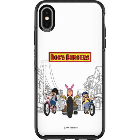 Bobs Burgers Bike Squad Otterbox Symmetry iPhone Skin