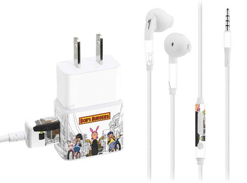 Bobs Burgers Bike Squad Phone Charger Skin