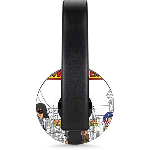 Bobs Burgers Bike Squad PlayStation 4 Gold Wireless Headset Skin