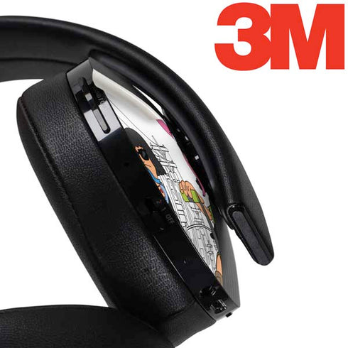 Bobs Burgers Bike Squad PlayStation 4 Gold Wireless Headset Skin