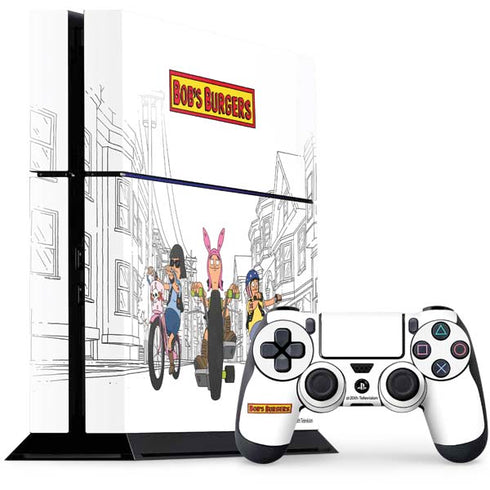 Bobs Burgers Bike Squad PlayStation PS4 Skins