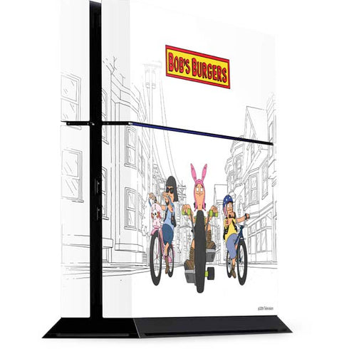 Bobs Burgers Bike Squad PS4 Console Skin