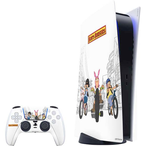 Bobs Burgers Bike Squad PlayStation PS5 Skins