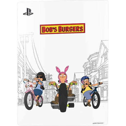 Bobs Burgers Bike Squad PS5 Console Skin